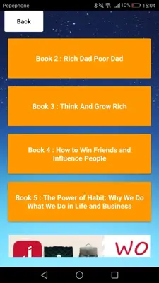 5 Self Help Books You Must Read android App screenshot 8